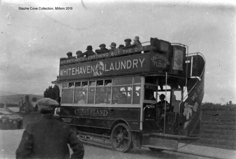 The railway bridge in the 1920s